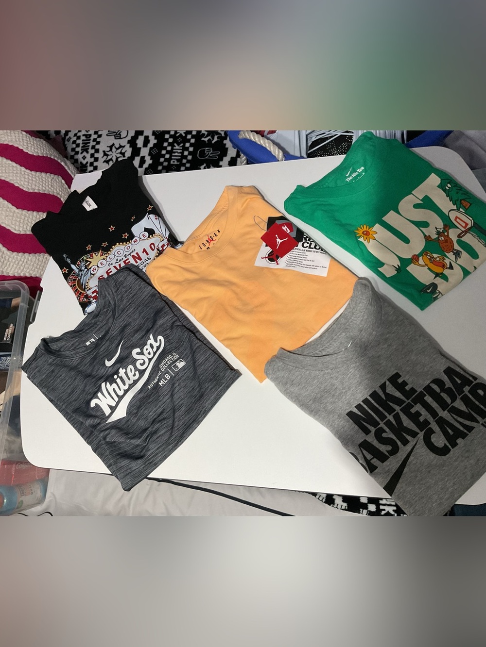 Boys bundle of side M tees
